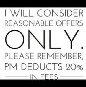 Only reasonable offers considered